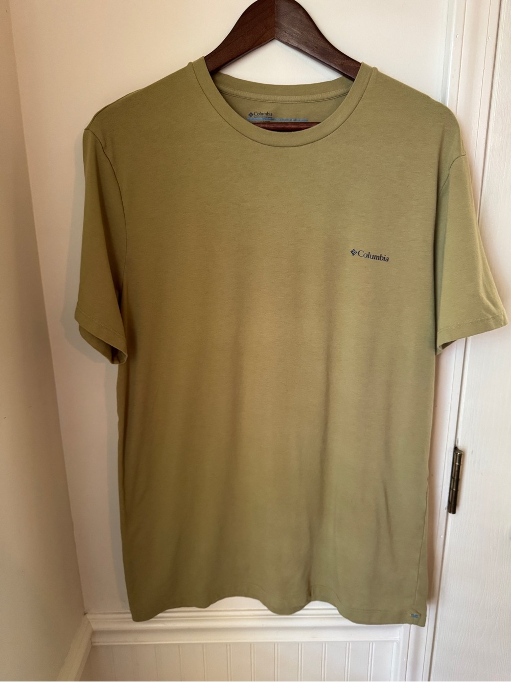Columbia‎ Men's Olive Green Short Sleeve Crew Tee Size Large